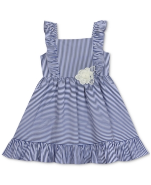 Rare Editions Baby Girls Striped Dress