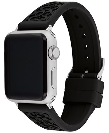 COACH Brown Canvas Apple Watch® Band 38mm/40mm - Macy's