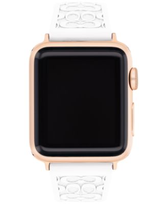 Coach watch bands for apple watch best sale