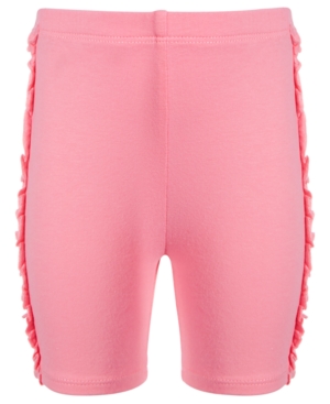 First Impressions Baby Girls Ruffled Biker Shorts Created for Macy's