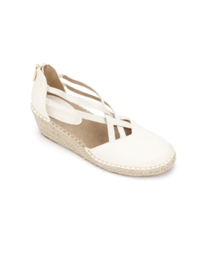Kenneth Cole Reaction Women's Clo Elastic Espadrille Wedge Sandals Women's Shoes