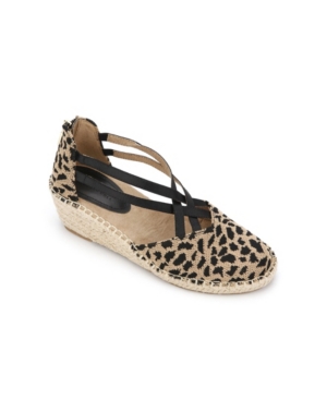 Kenneth Cole Reaction Women's Clo Elastic Espadrille Wedge Sandals Women's Shoes