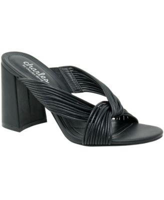 Razzle Chunky-Heel Strappy Sandals