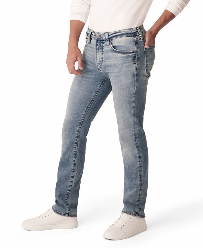 Silver Jeans Co. Kenaston Slim Leg Jeans & Reviews - Jeans - Men - Macy's