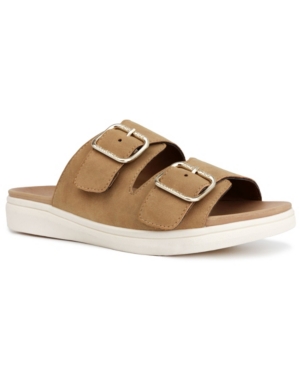 London Fog Women's Lorraine Buckle Sandals Women's Shoes