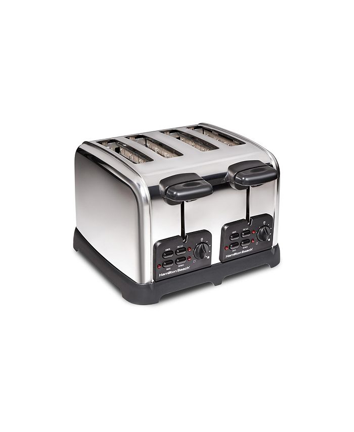 Hamilton Beach Classic 4 Slice Toaster with SureToast Technology Auto