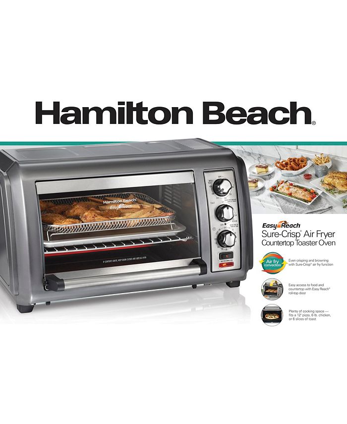 Hamilton Beach SureCrisp Air Fryer Countertop Toaster Oven with Easy