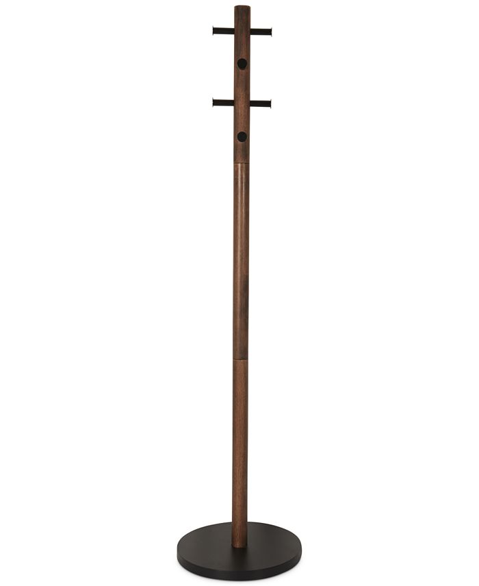 Umbra Pillar Rubberwood Coat Rack Macy's
