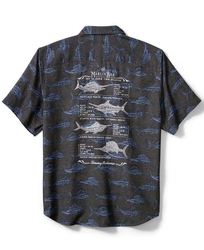 Tommy bahama fish hotsell shirt