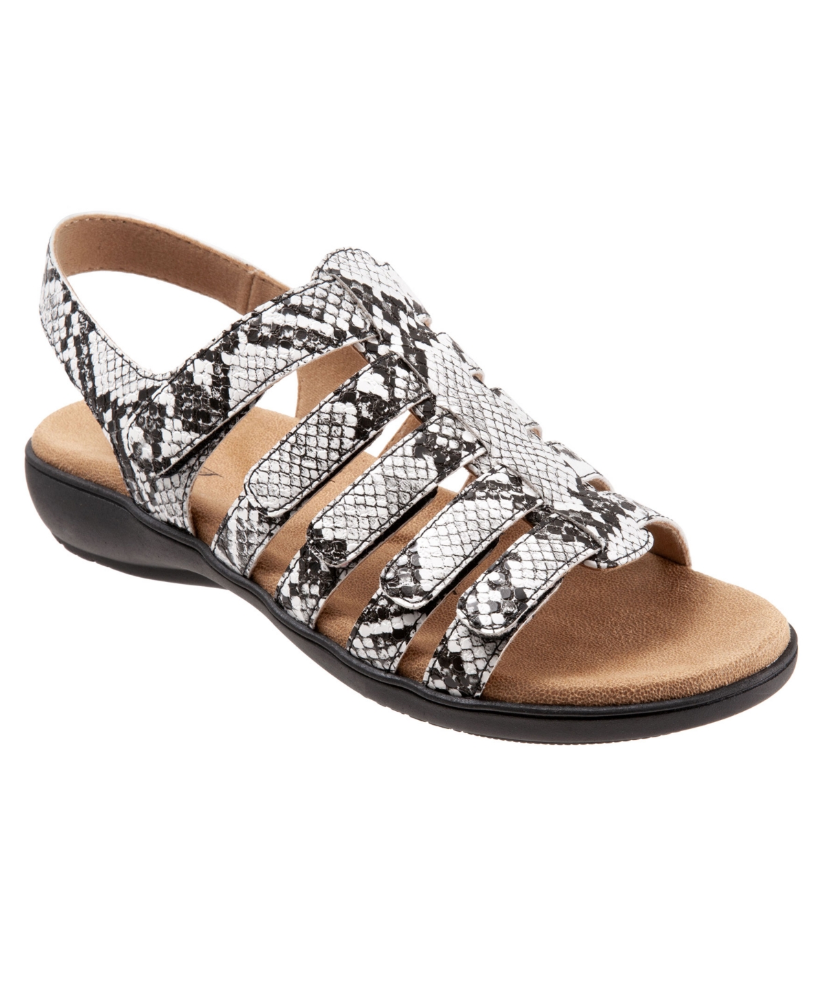 Trotters Tiki Sandal -white