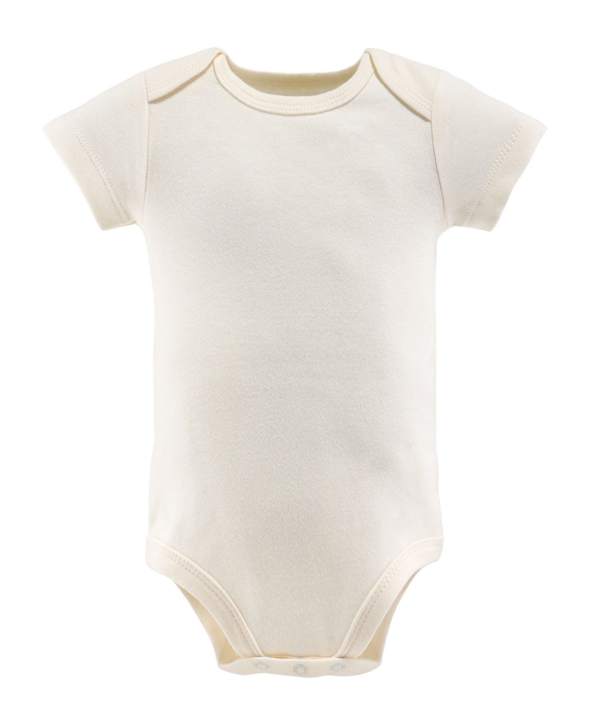 The Peanutshell Baby Girls Short Sleeve Bodysuits, 5 Pack, Safari Animals -black/yellow