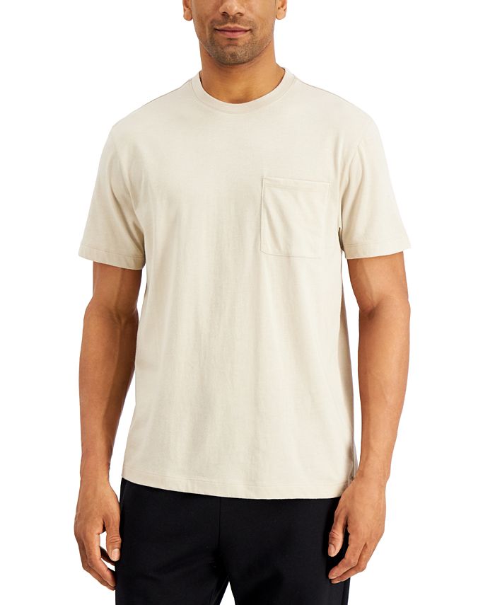 Alfani Men's Pocket T-Shirt, Created for Macy's - Macy's