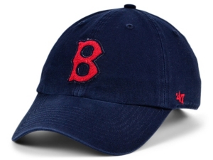 Boston Red Sox - Cooperstown Navy Clean Up Hat, 47 Brand
