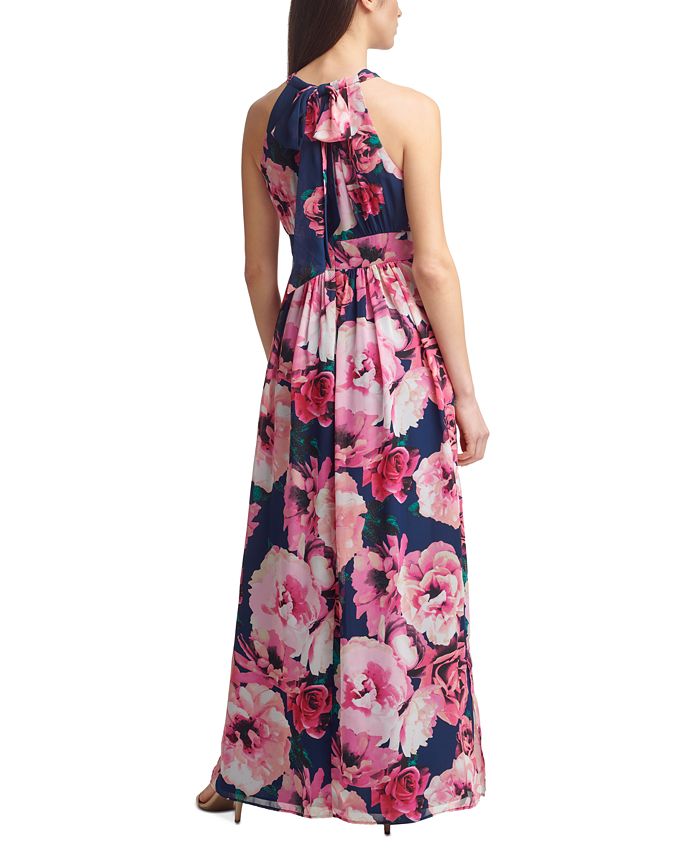 Jessica Howard Floral-Print Maxi Dress - Macy's