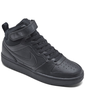 Nike Big Kids Court Borough Mid 2 Casual Sneakers from Finish Line