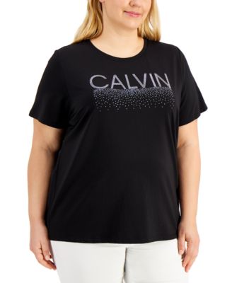 calvin klein plus size shirts