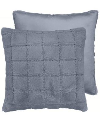 Villa Luxe - Tile Cut Fur Dec Pillow,  20"X20"