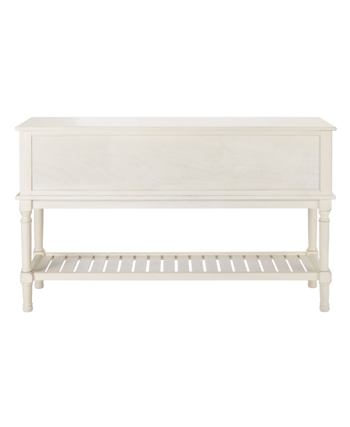 Safavieh Tate 2 Drawer 2 Door Console Table In White