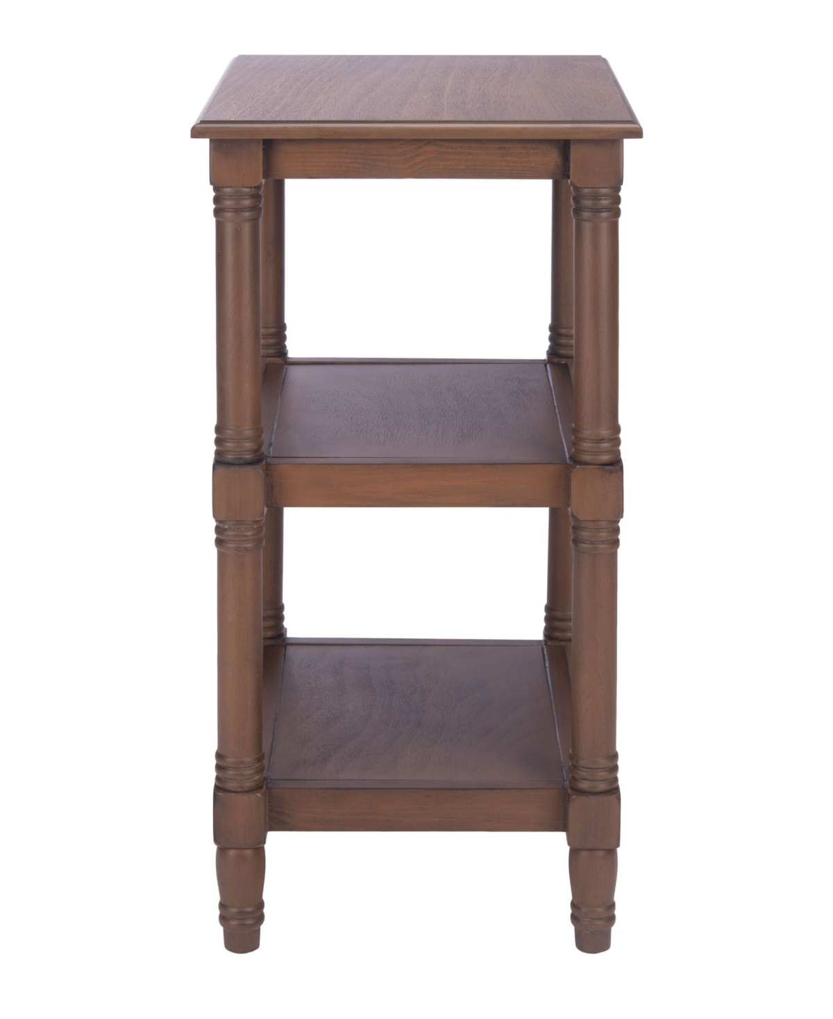 Safavieh Couture Cassie 3 Shelf Accent Table In Brown