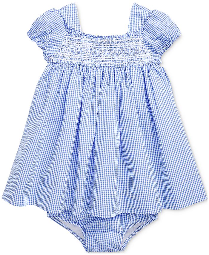 Seersucker dress sales baby