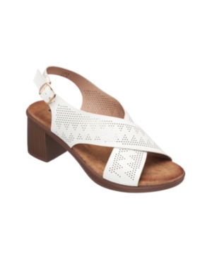 Gc Shoes Women's Lala Cross Strap Heeled Sandal Women's Shoes