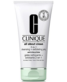 All About Clean 2-In-1 Cleansing + Exfoliating Jelly, 5-oz.