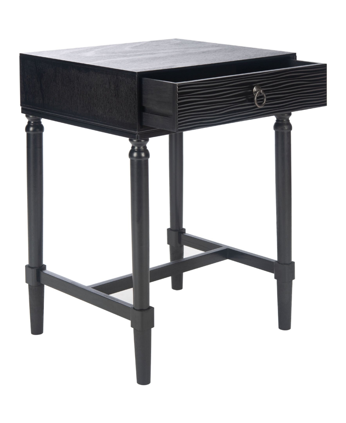 Safavieh Mabel 1 Drawer Accent Table In Black