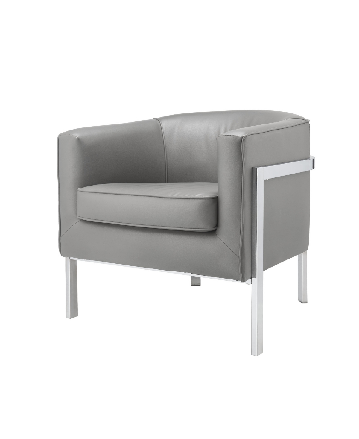 Acme Furniture Tiarnan Accent Chair In Gray