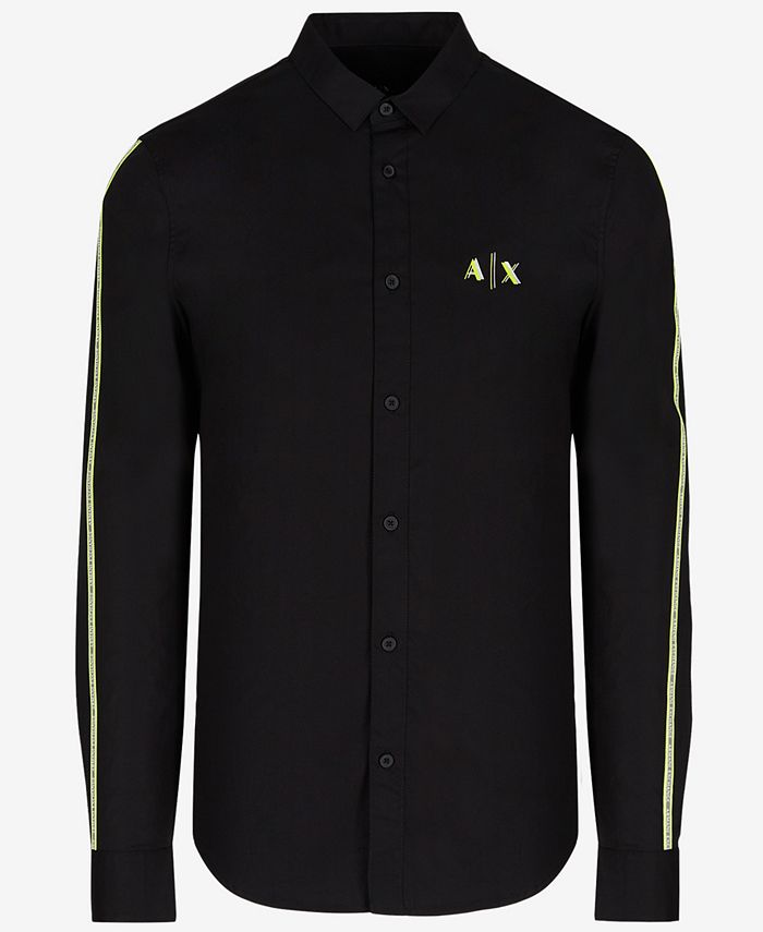 Armani exchange button up long sleeve