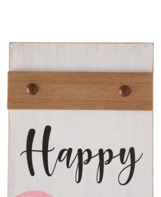 42"H Wooden "HAPPY EASTER" Porch Sign