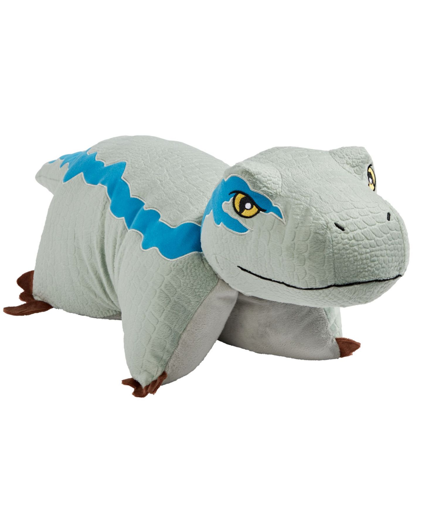 Детская мягкая игрушка Pillow Pets Jurassic World Blue 16" Plush — фото 1