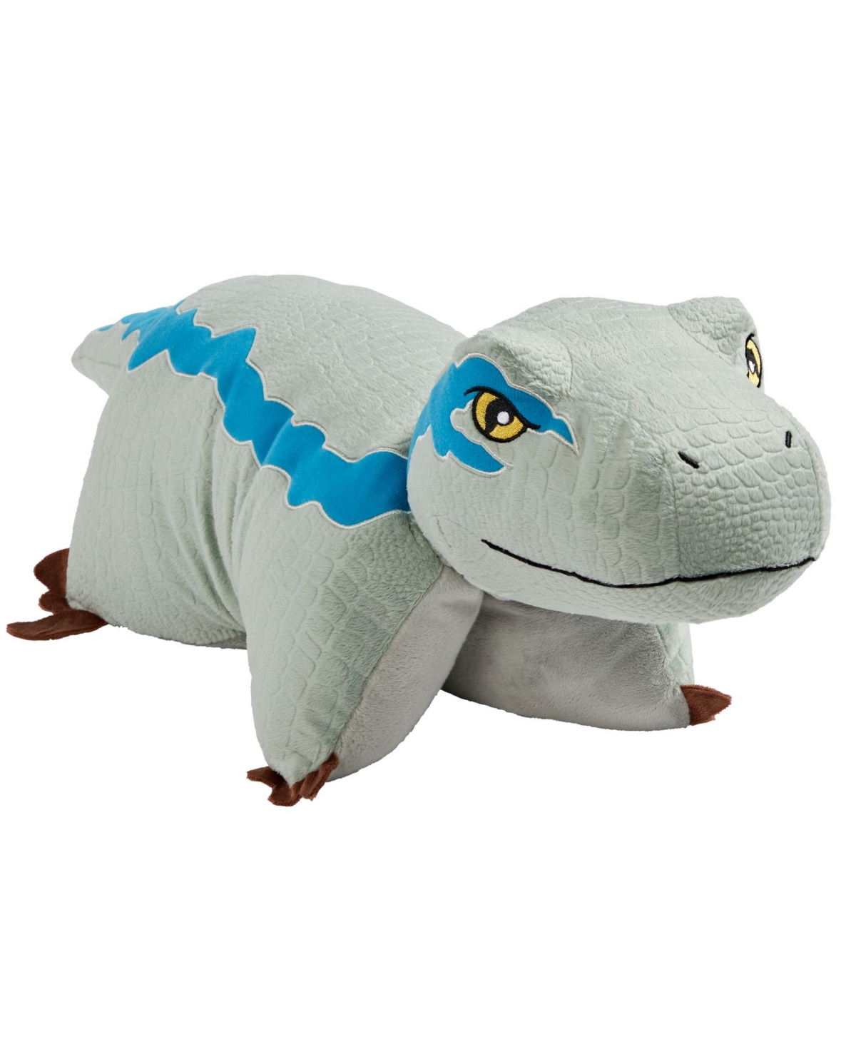 Pillow Pets Kids' National Boardcasting Company Universal Jurassic World Blue Stuffed Animal Plush Toy