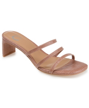 Journee Collection Collection Women's Hariett Pump In Rose
