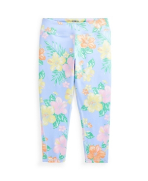 Big Girls Floral Stretch Jersey Legging