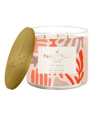 Nautica Coral Sea Grass Candle, 14.5 oz
