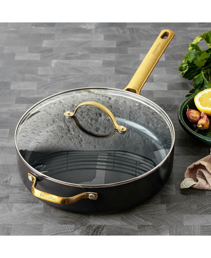 Reserve Ceramic Nonstick 12 Frypan with Lid and Helper Handle