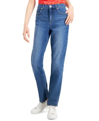 Style & Co - Tummy-Control Straight-Leg Jeans