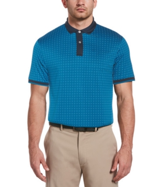 Pga Tour Men's Eco Printed Polo