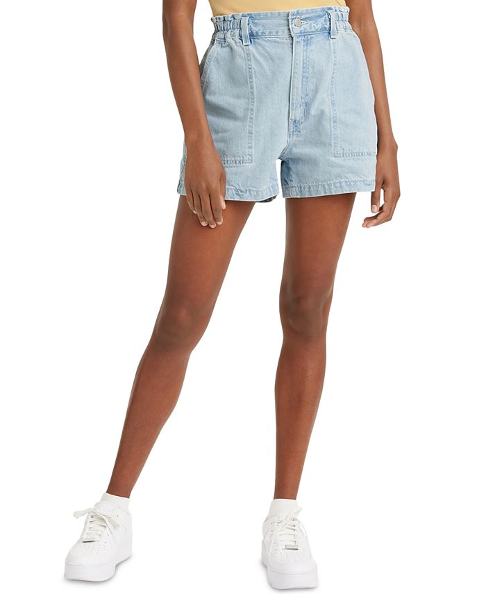 Levi's High-Waist A-Line Denim Shorts - Macy's