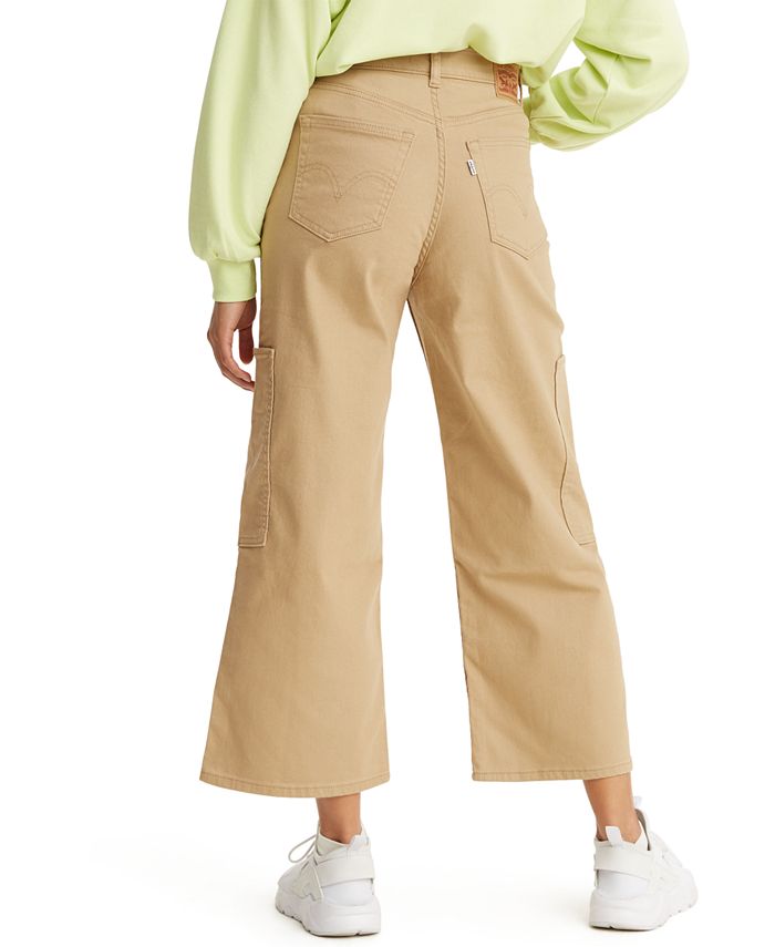 wide leg utility pants