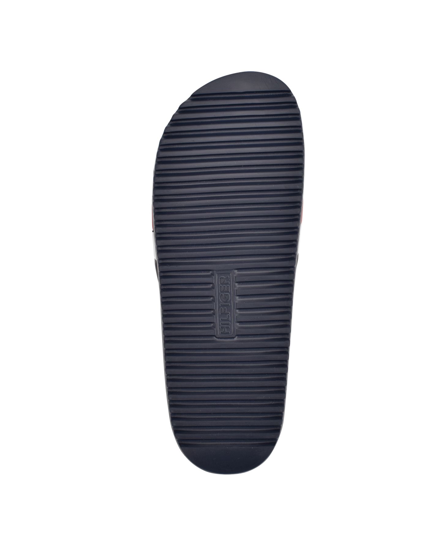 Мужские сандалии Tommy Hilfiger Rozi Global Stripe Branding Pool Slide, цвет: Тёмно-синий — фото 3