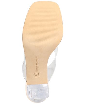 Clear discount sandals macys