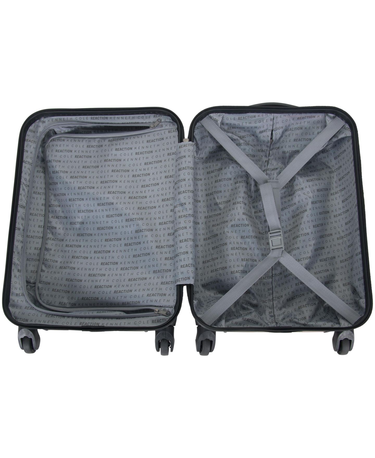 Чемоданы Kenneth Cole Reaction South Street 3 Piece Hardside Luggage Set, цвет: Чёрный — фото 7