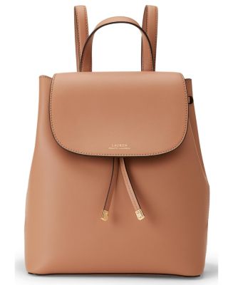 Lauren Ralph Lauren Dryden Flap Leather Backpack & Reviews - Handbags &  Accessories - Macy's