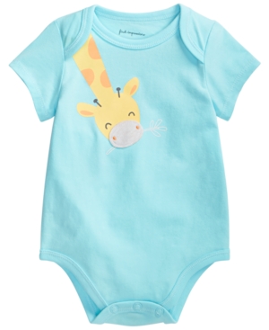 First Impressions Baby Boys Giraffe Bodysuit Created for Macy's