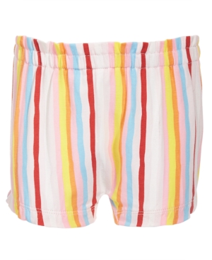 First Impressions Baby Girls Bright Stripes Bloomer Shorts Created for Macy's