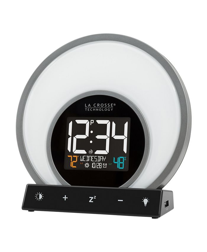 La Crosse Technology Soluna C79141 Mood Light Alarm Clock with