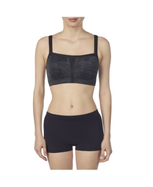 Le Mystere Active Balance Convertible Sports Bra In Charcoal