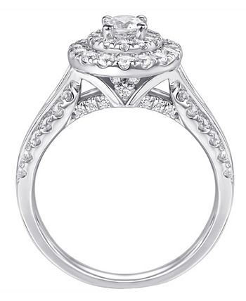 Macy's - Diamond Engagement Ring (1 1/4 ct. t.w.) in 14K White Gold