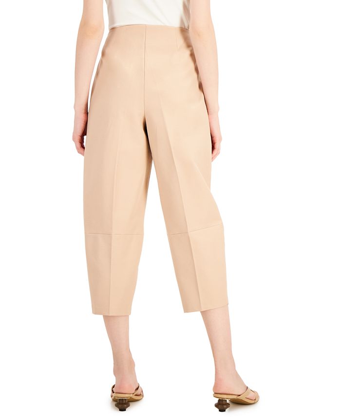 Alfani Petite Cropped Straight-Leg Pants, Created for Macy's & Reviews ...